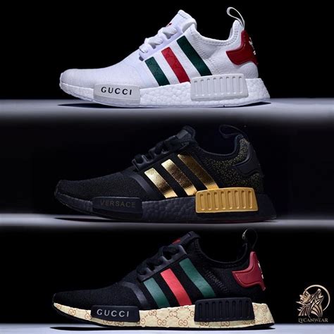 adidas gucci nmd fake vs real|are gucci sneakers genuine.